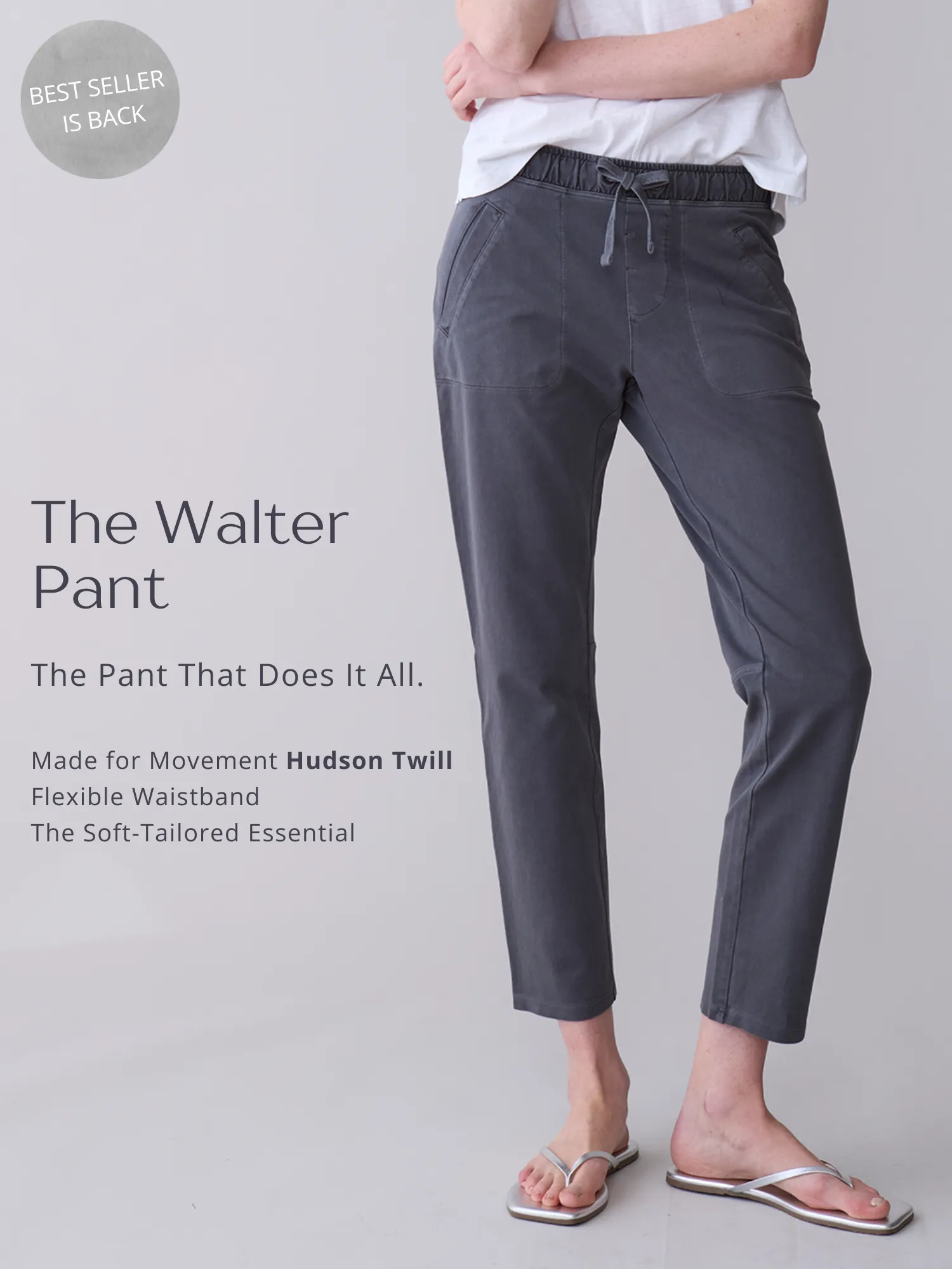 Washed Walter Pant sold by Grey State Apparel product image thumbnail 5