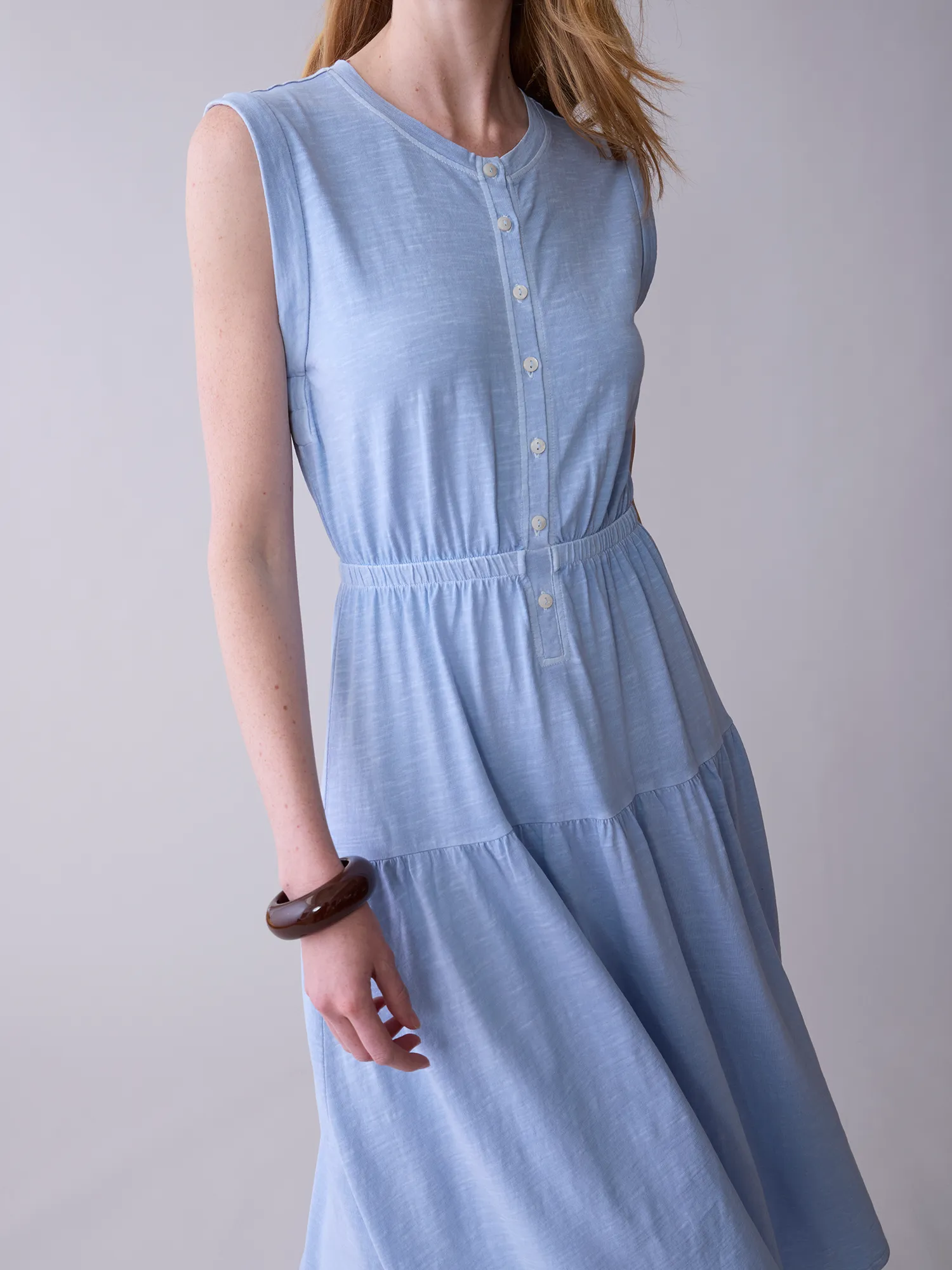 Washed Delphine Dress sold by Grey State Apparel product image thumbnail 2