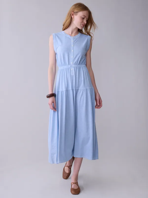 Washed Delphine Dress made by Grey State Apparel