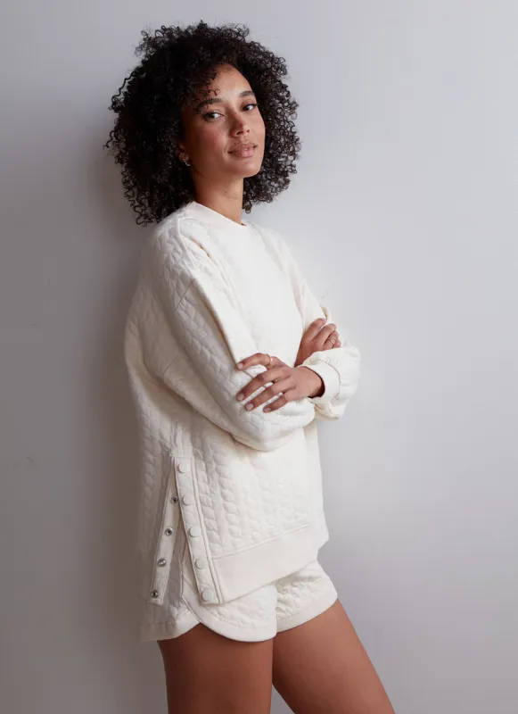 Teddi Pullover sold by Grey State Apparel