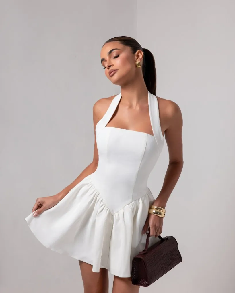 The Contour Halter Mini Dress sold by Heiress Beverly Hills product image thumbnail 5