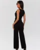 Black tweed scoop neck tank top sold by Heiress Beverly Hills