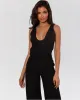 Black tweed scoop neck tank top sold by Heiress Beverly Hills