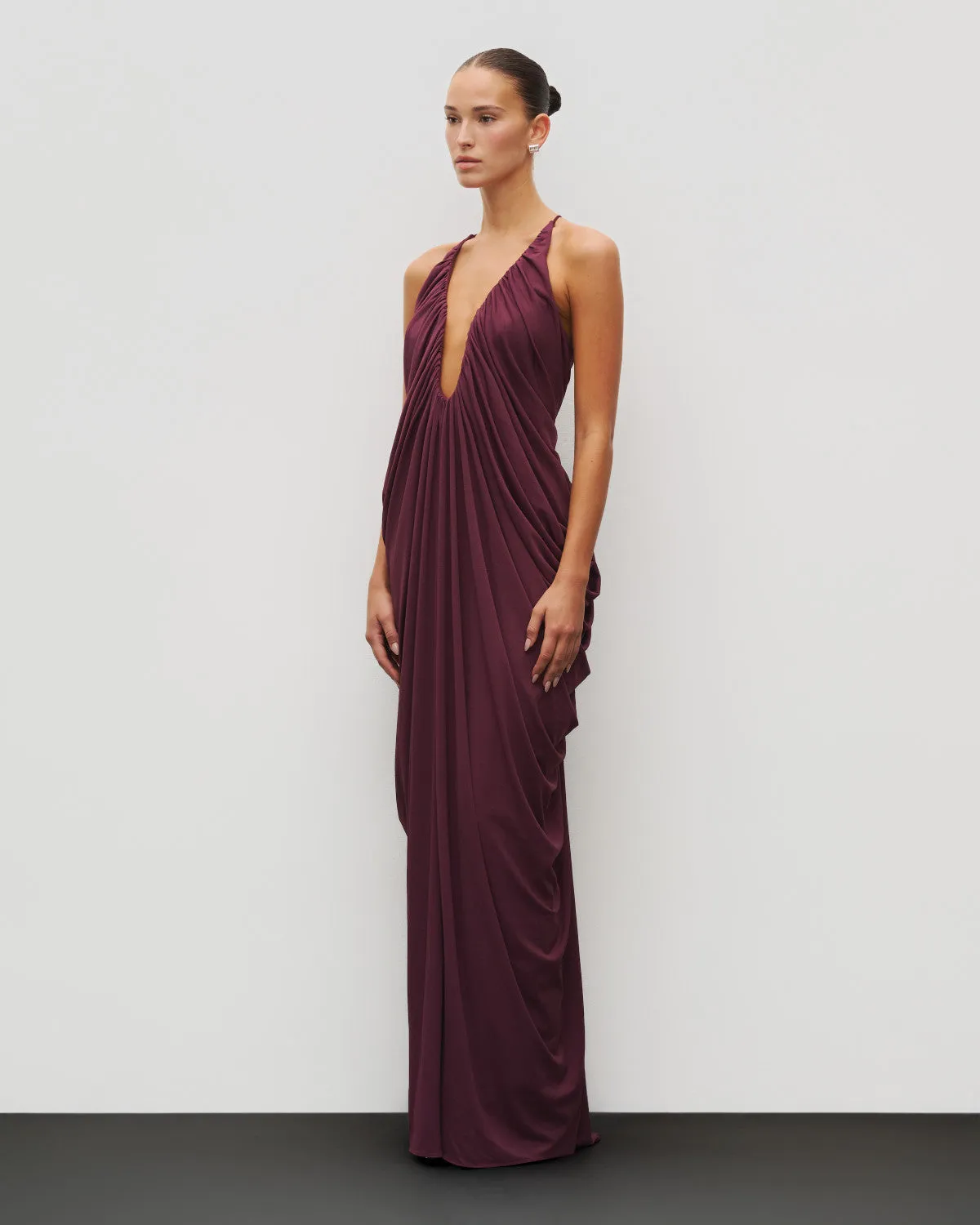 The Draped Halter Gown sold by Heiress Beverly Hills product image thumbnail 2