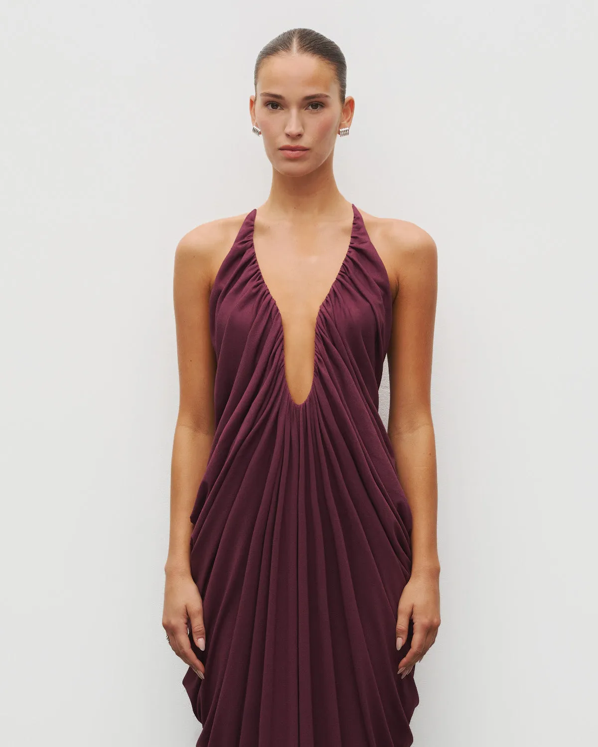 The Draped Halter Gown sold by Heiress Beverly Hills product image thumbnail 4