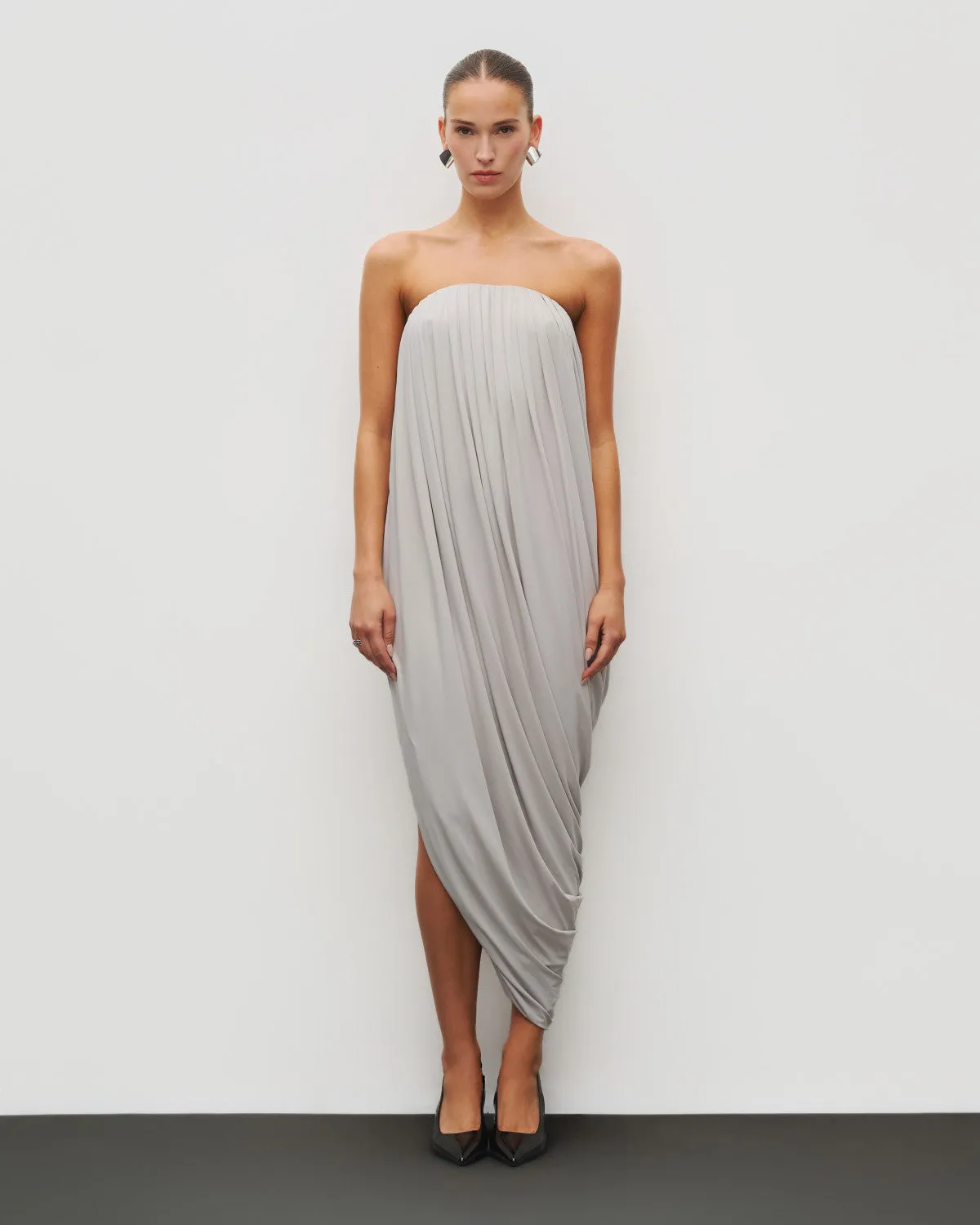 The Fluid Column Dress sold by Heiress Beverly Hills