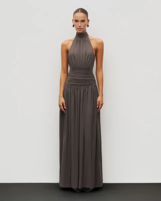 The Halter Slit Gown sold by Heiress Beverly Hills