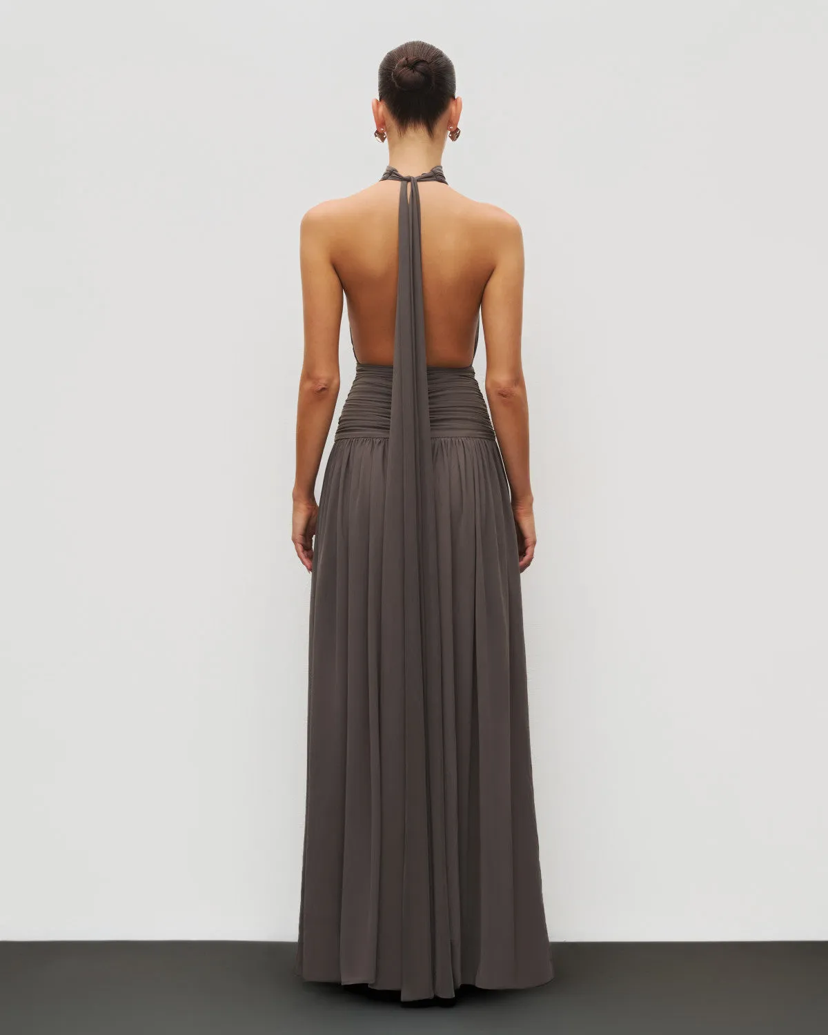 The Halter Slit Gown sold by Heiress Beverly Hills product image thumbnail 3