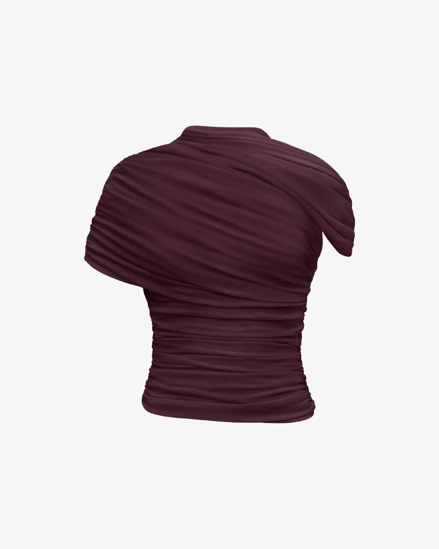 The Draped Shoulder Top sold by Heiress Beverly Hills product image thumbnail 5