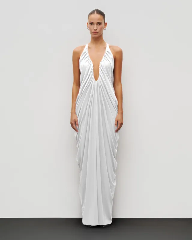 The Draped Halter Gown sold by Heiress Beverly Hills