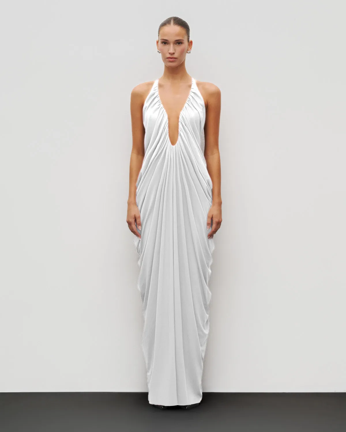 The Draped Halter Gown sold by Heiress Beverly Hills