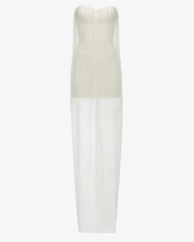 The Sheer Corset Dress sold by Heiress Beverly Hills