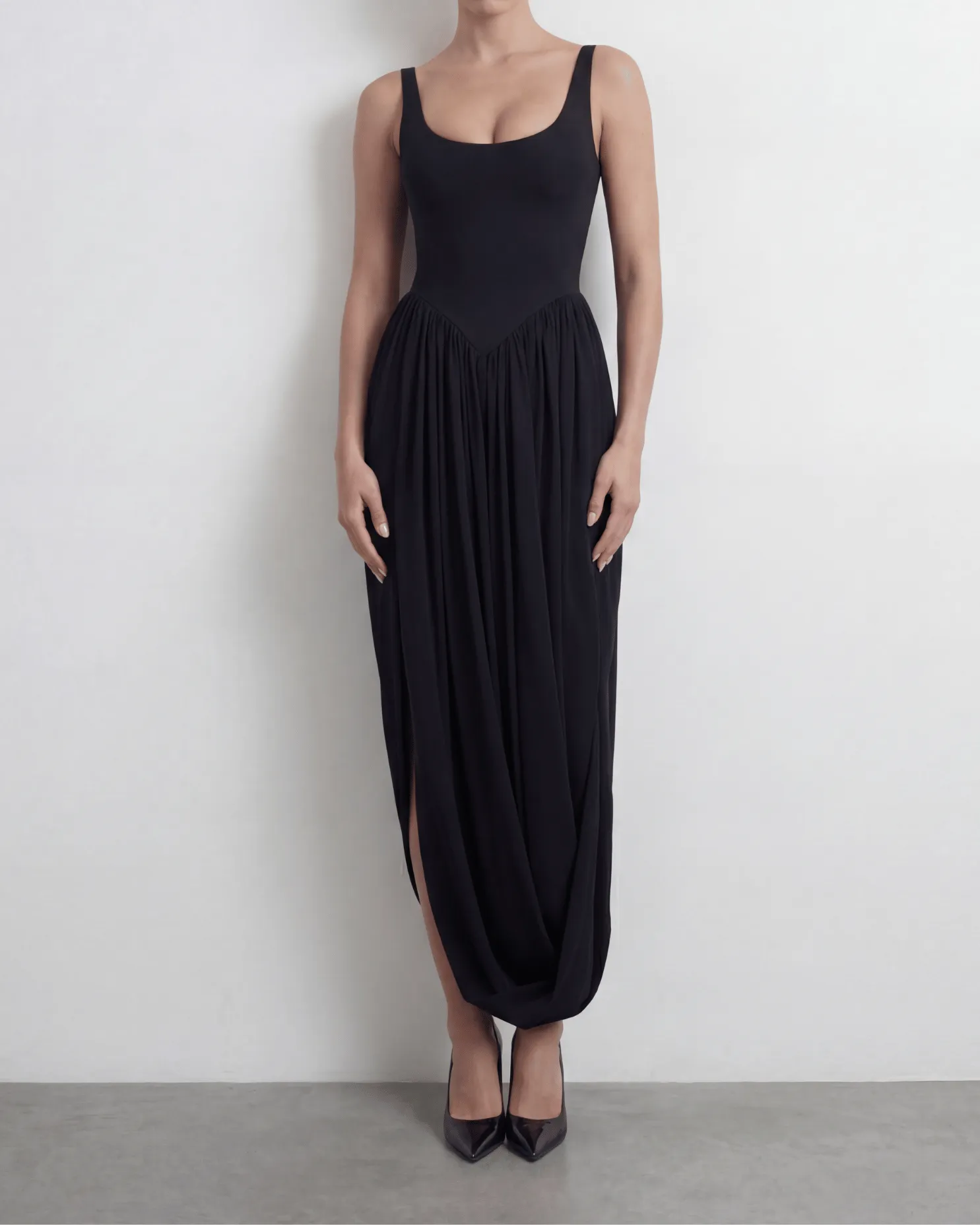 The Sculpt Drape Maxi Dress sold by Heiress Beverly Hills product image thumbnail 4
