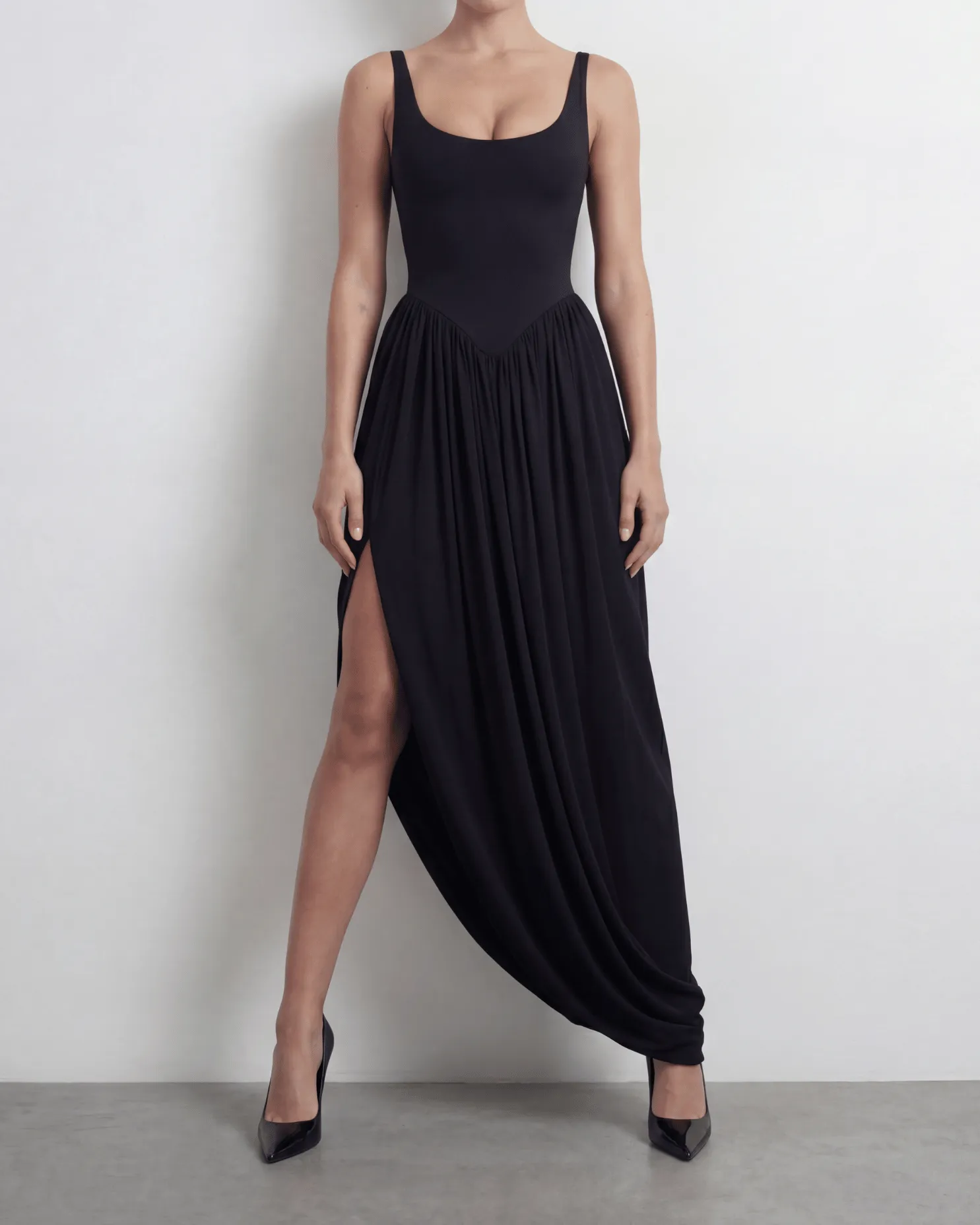 The Sculpt Drape Maxi Dress sold by Heiress Beverly Hills product image thumbnail 3