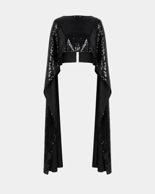 The Cascade Cape made by Heiress Beverly Hills