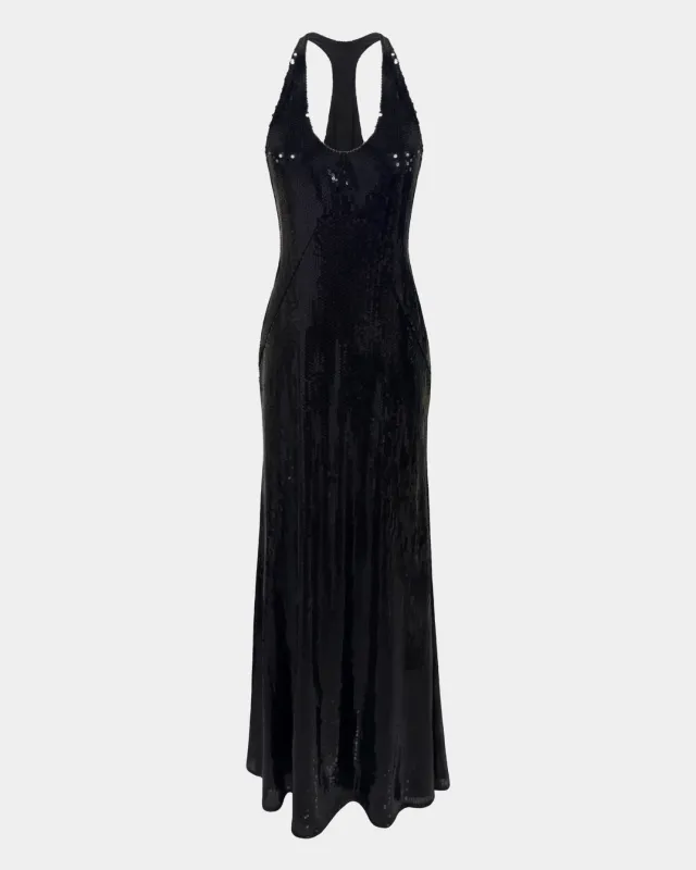 The Deep Plunge Gown made by Heiress Beverly Hills