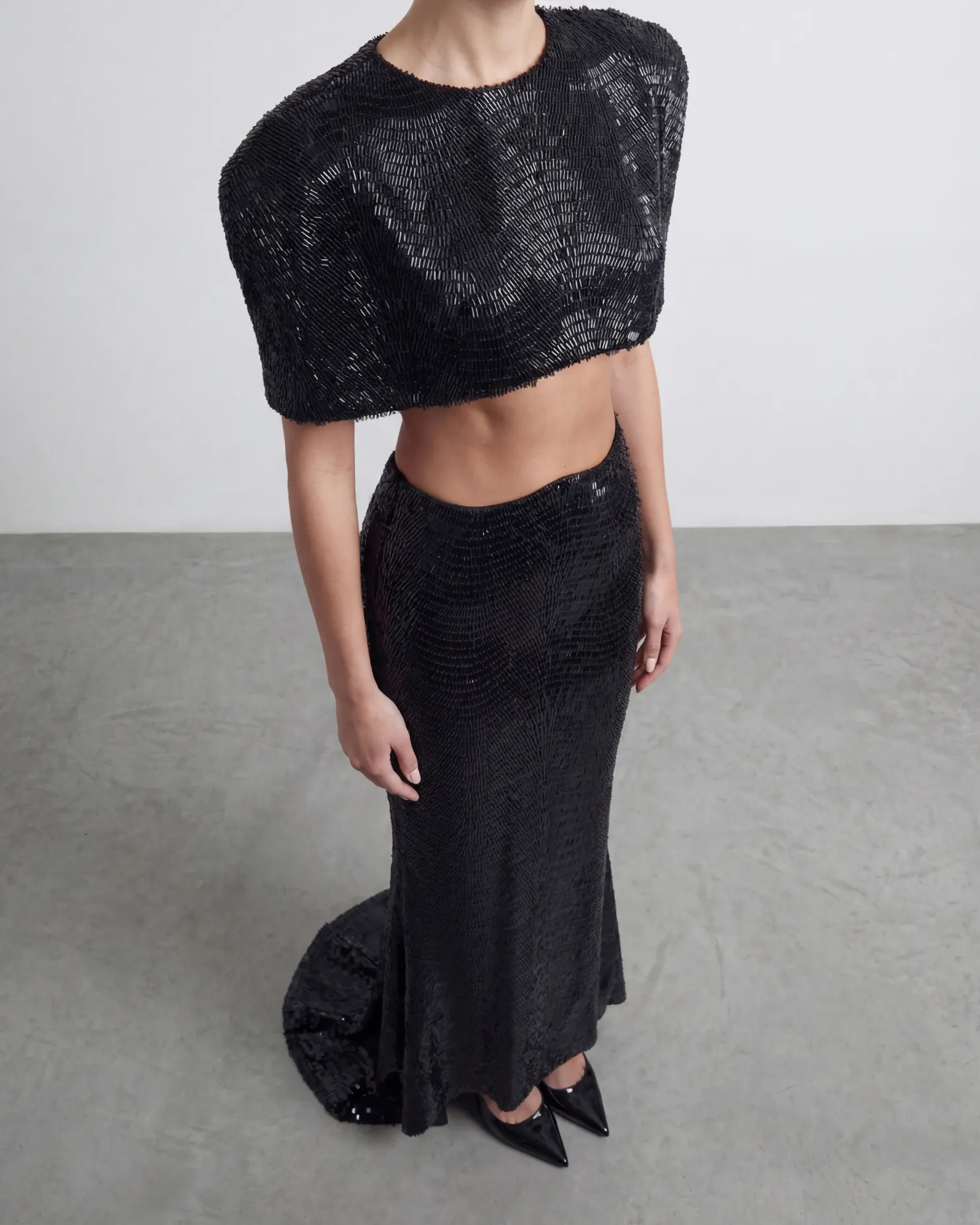 The Statement Cape Top sold by Heiress Beverly Hills product image thumbnail 5