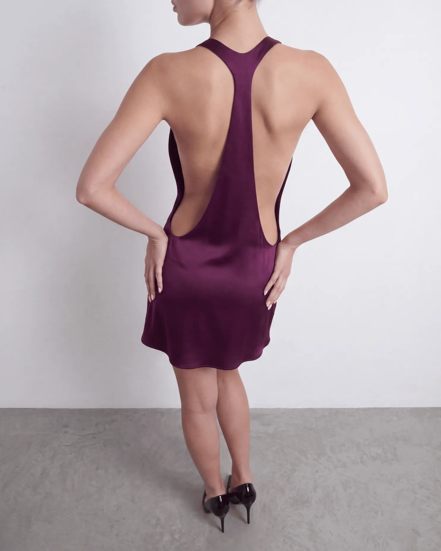 The Deep Plunge Mini Dress sold by Heiress Beverly Hills product image thumbnail 4