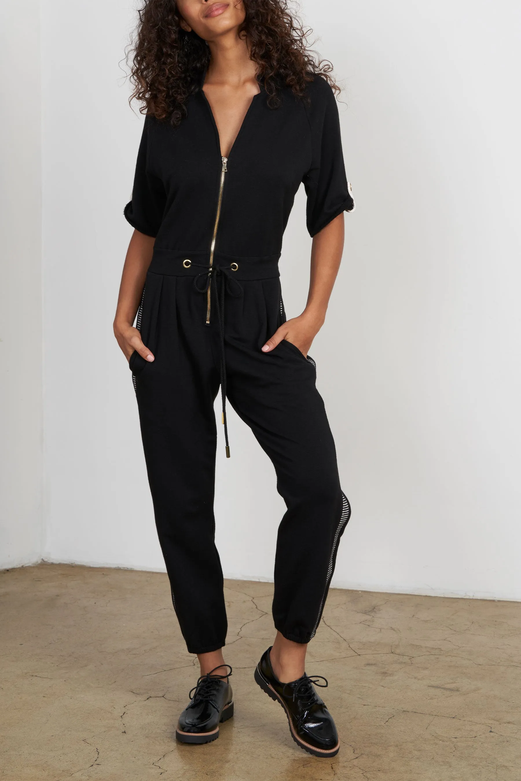 The Caroline Jumpsuit In Black sold by La Peony Clothing product image thumbnail 2