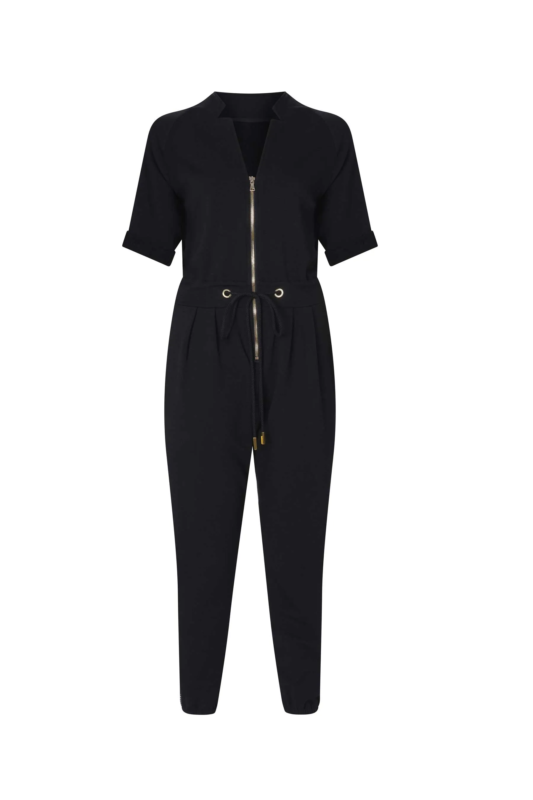 The Caroline Jumpsuit In Black sold by La Peony Clothing