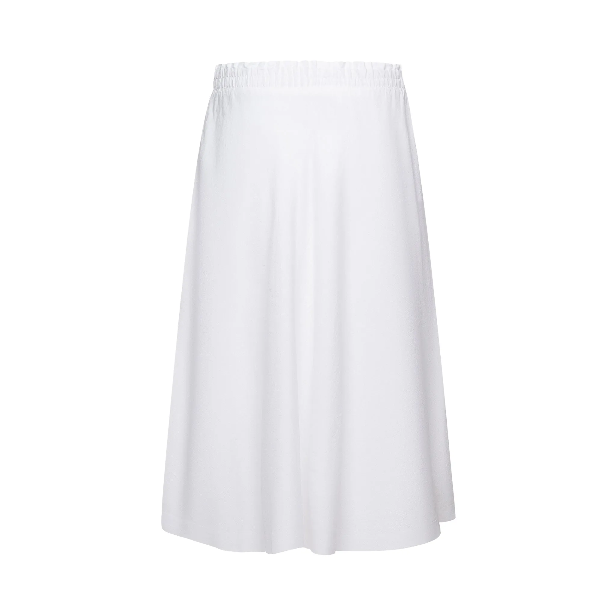 The Cecilia Skirt in White on White sold by La Peony Clothing