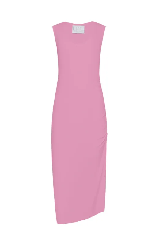 The Jessi Dress in Pink Cosmos sold by La Peony Clothing
