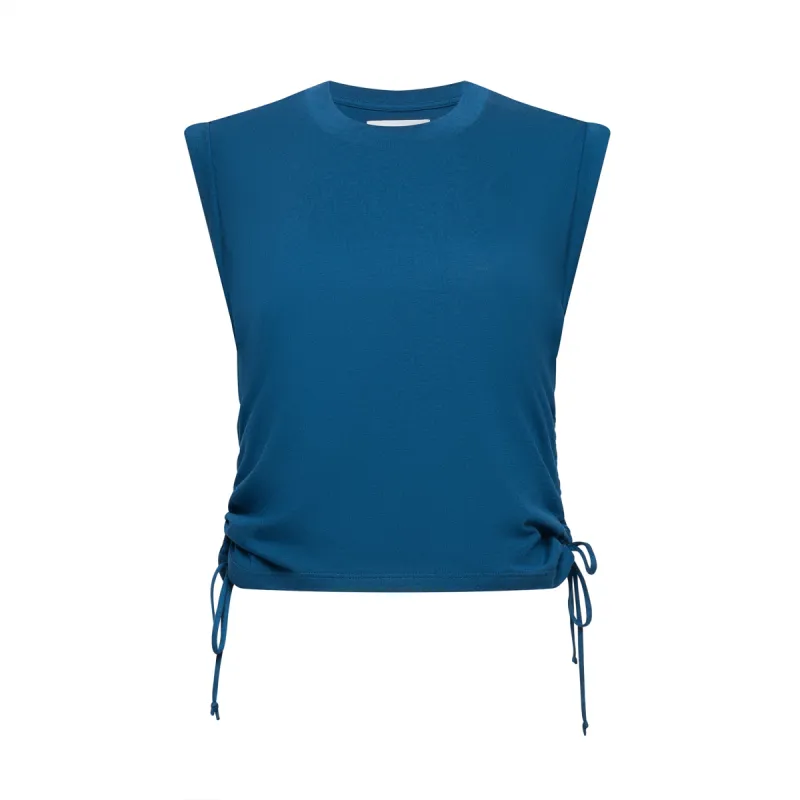 The Lindsey Tee in Navy sold by La Peony Clothing