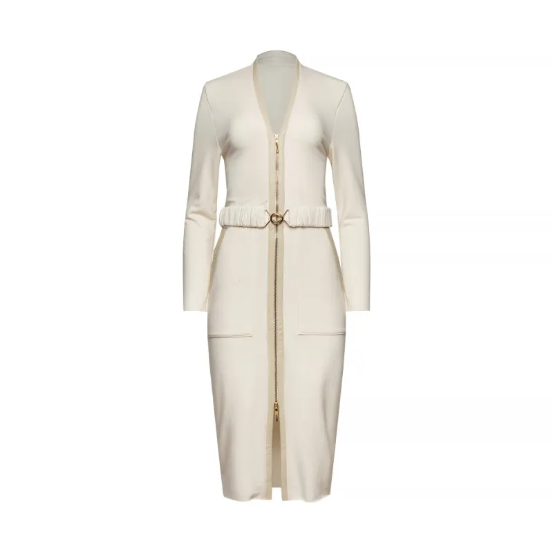 The Chantelle Dress in White sold by La Peony Clothing