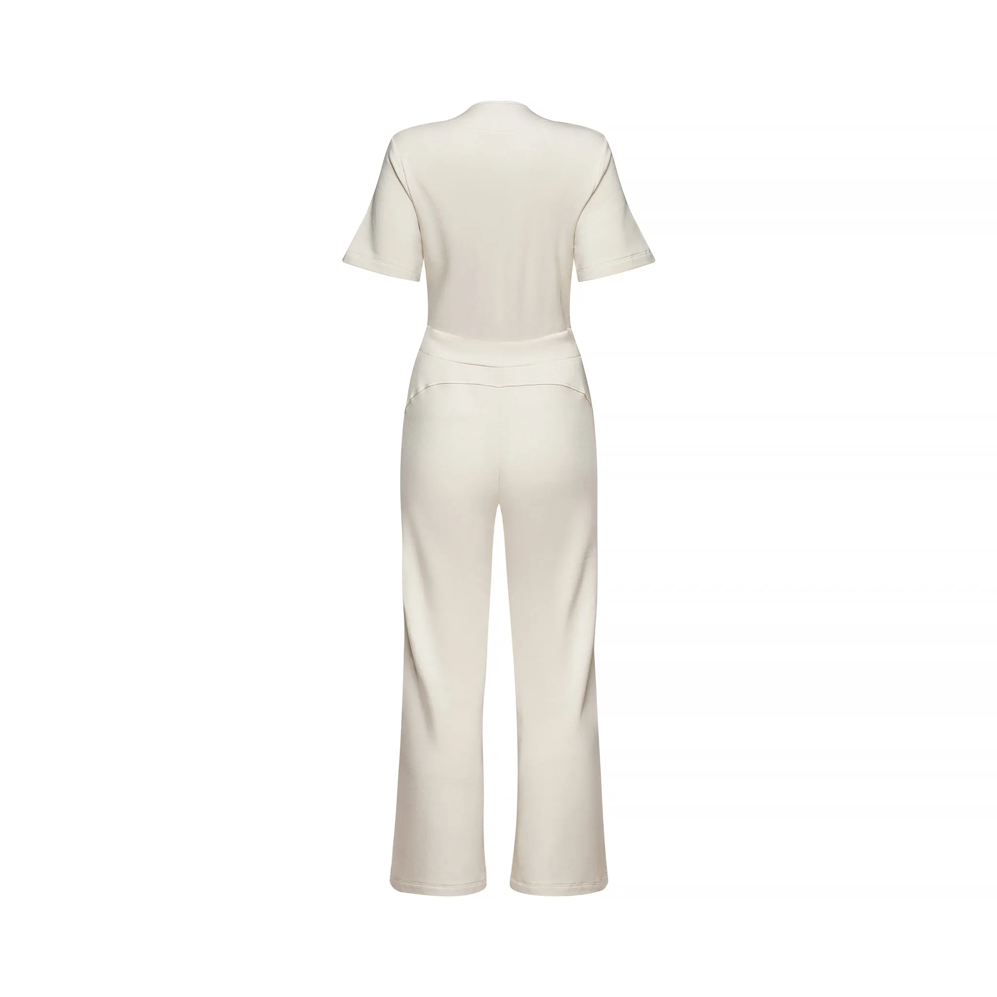 The Carolina Jumpsuit in Cream sold by La Peony Clothing product image thumbnail 3