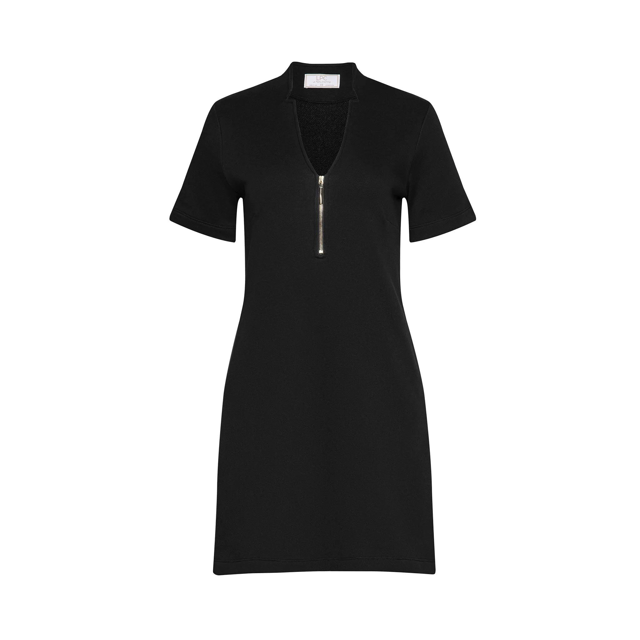 The Megan Pull Over Dress in Black sold by La Peony Clothing