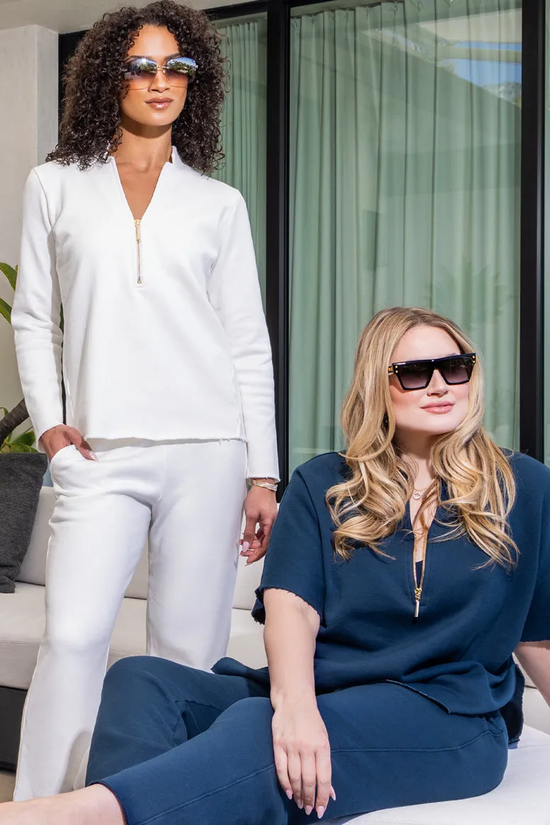 The Lucy Long Pant in Navy sold by La Peony Clothing product image thumbnail 2