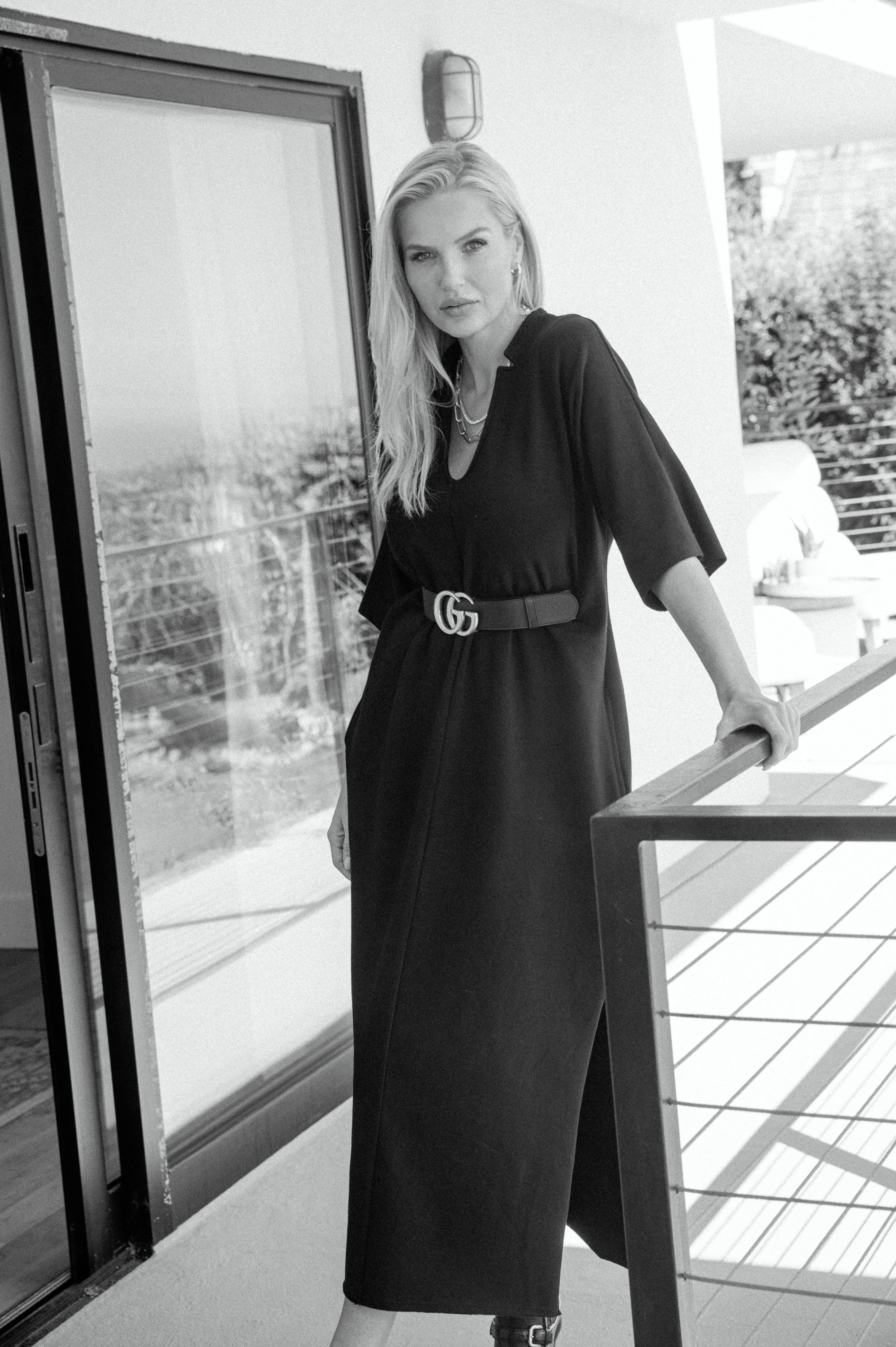 Catie Caftan in Black sold by La Peony Clothing product image thumbnail 5