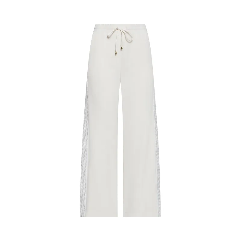 Oaxaca Lounge Pant in Cream sold by La Peony Clothing