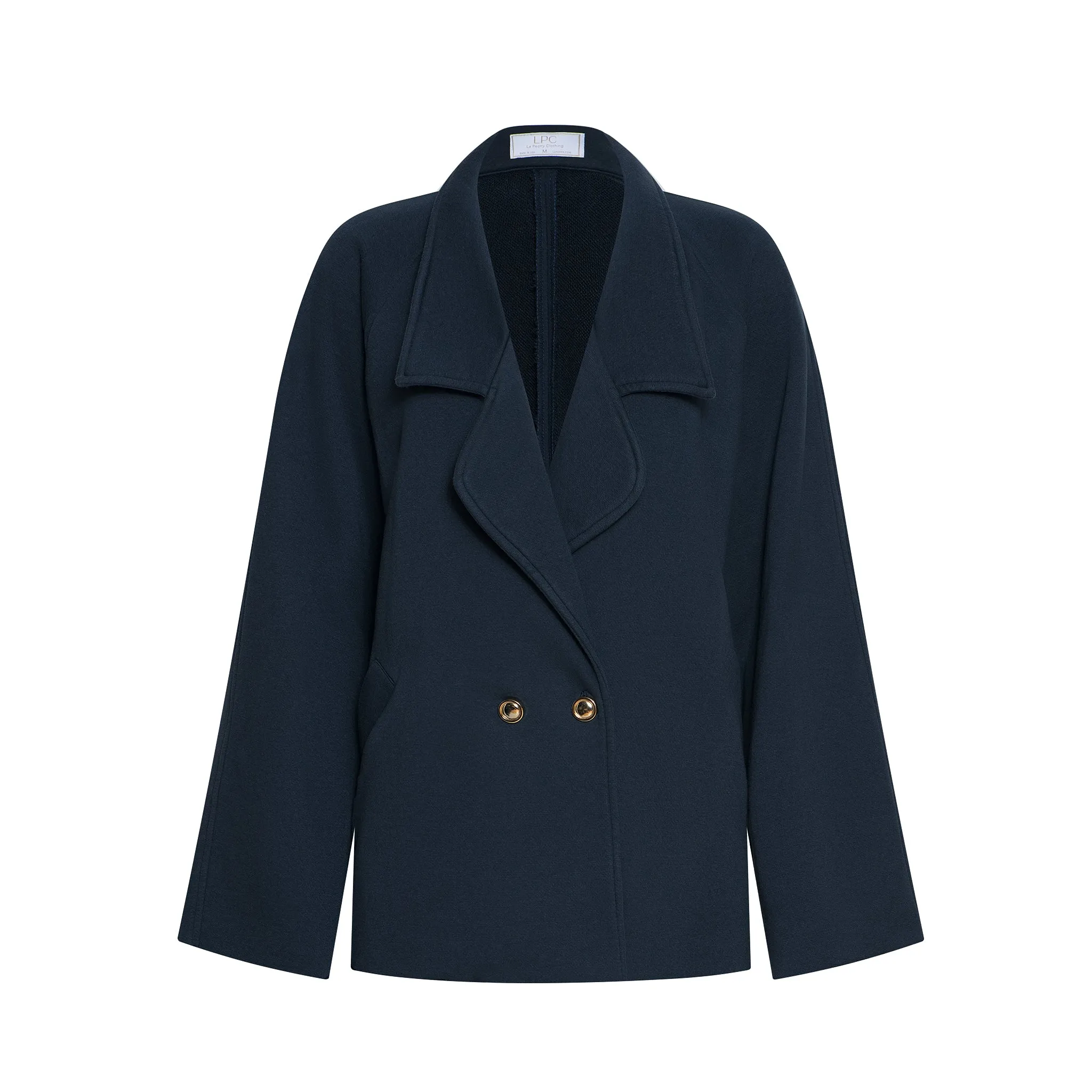 The Vivienne Jacket in Navy sold by La Peony Clothing