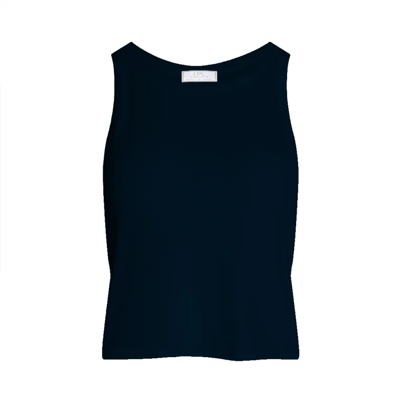 Aria Tank in Vintage Navy made by La Peony Clothing