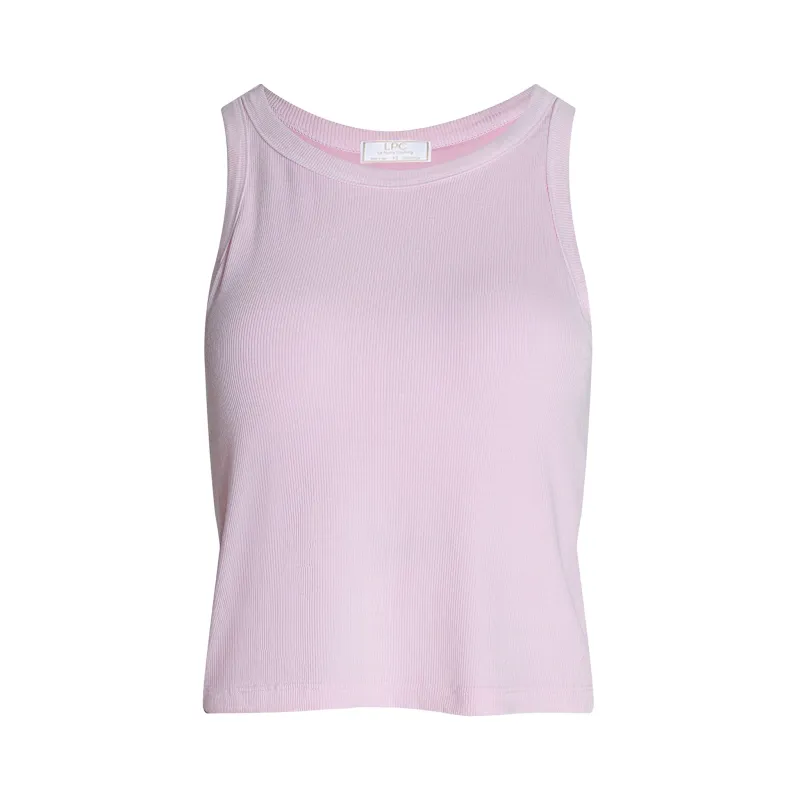 Aria Tank in Vintage Soft Pink made by La Peony Clothing