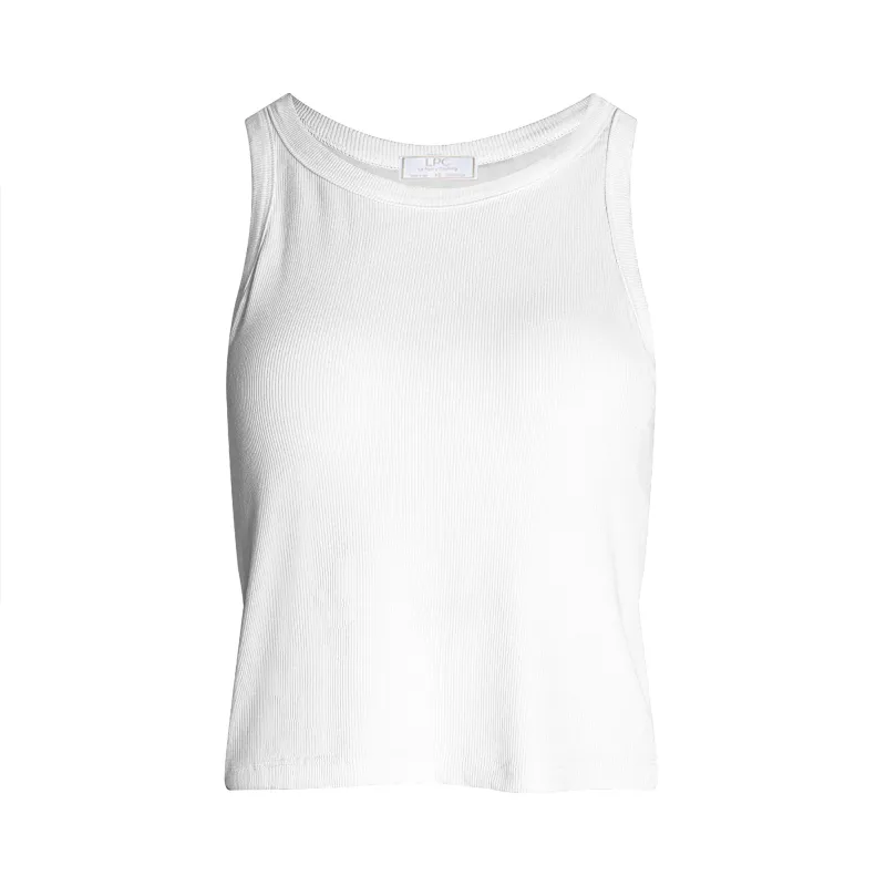 Aria Tank in White sold by La Peony Clothing