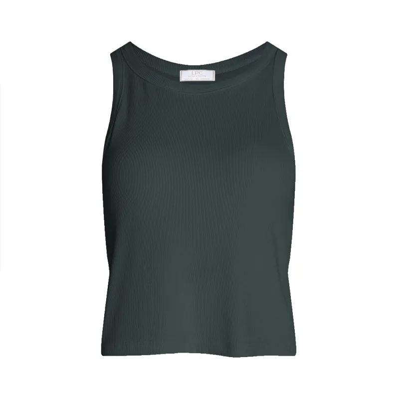Aria Tank in Vintage Balsam Green made by La Peony Clothing
