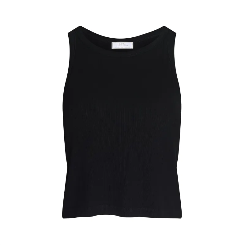 Aria Tank in Black made by La Peony Clothing