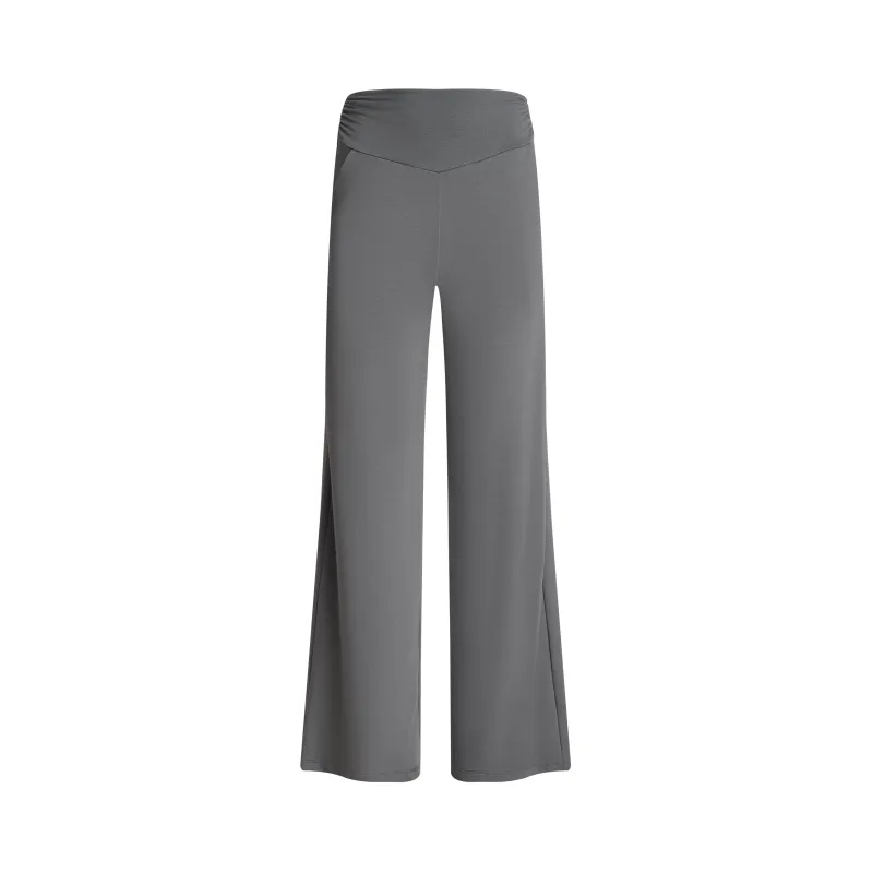 The Elli Pant in Gray made by La Peony Clothing
