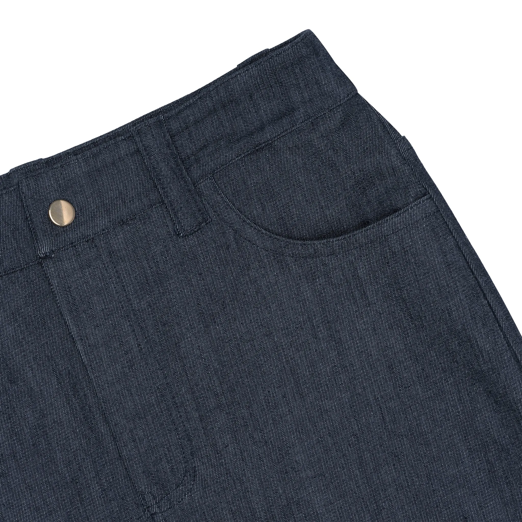 The Brandee Italian Lightweight Denim Skirt sold by La Peony Clothing product image thumbnail 4