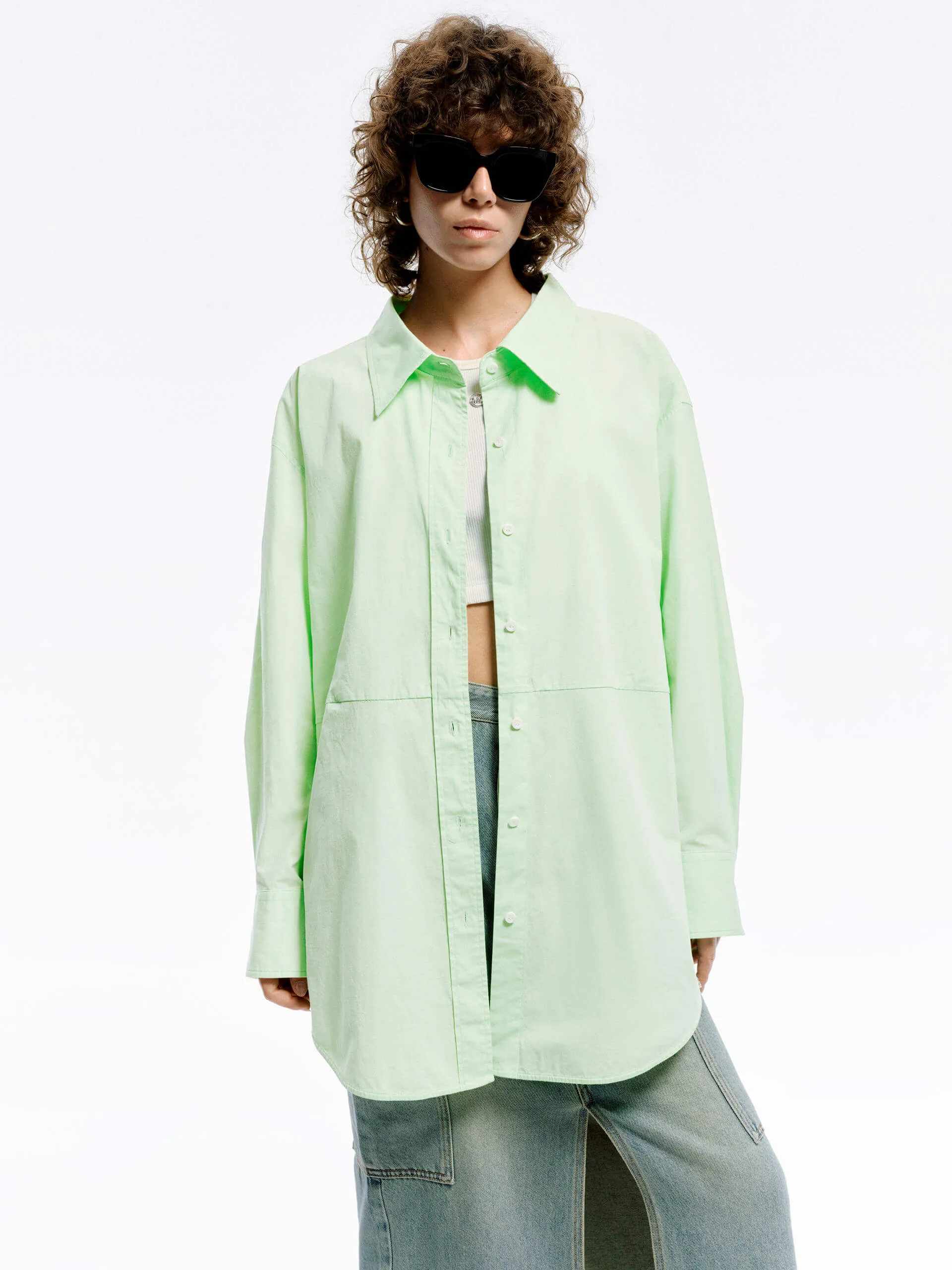 Drop Shoulder Classic Shirt sold by Mo&Co product image thumbnail 2