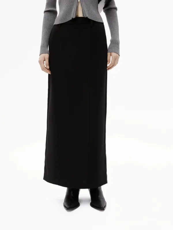 Straight Cut Maxi Skirt sold by Mo&Co