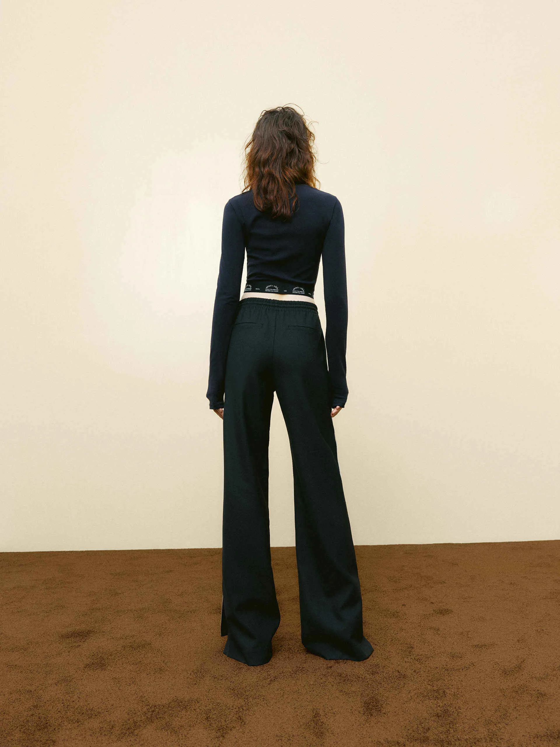 Cropped Tight Long Sleeves Top sold by Mo&Co product image thumbnail 5