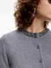 Crystal Detail Knit Cardigan sold by Mo&Co