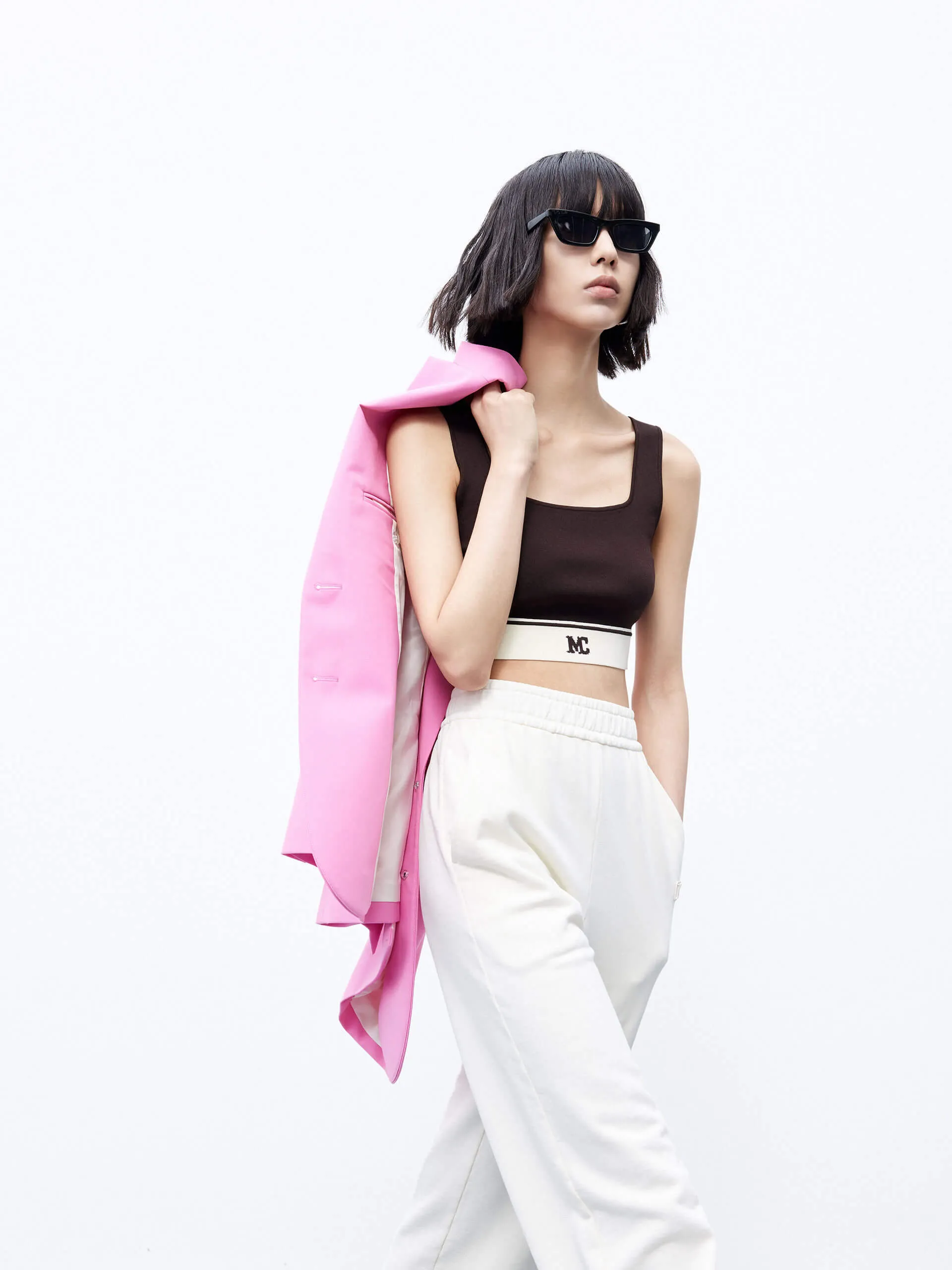 Cropped Tank Top sold by Mo&Co product image thumbnail 3