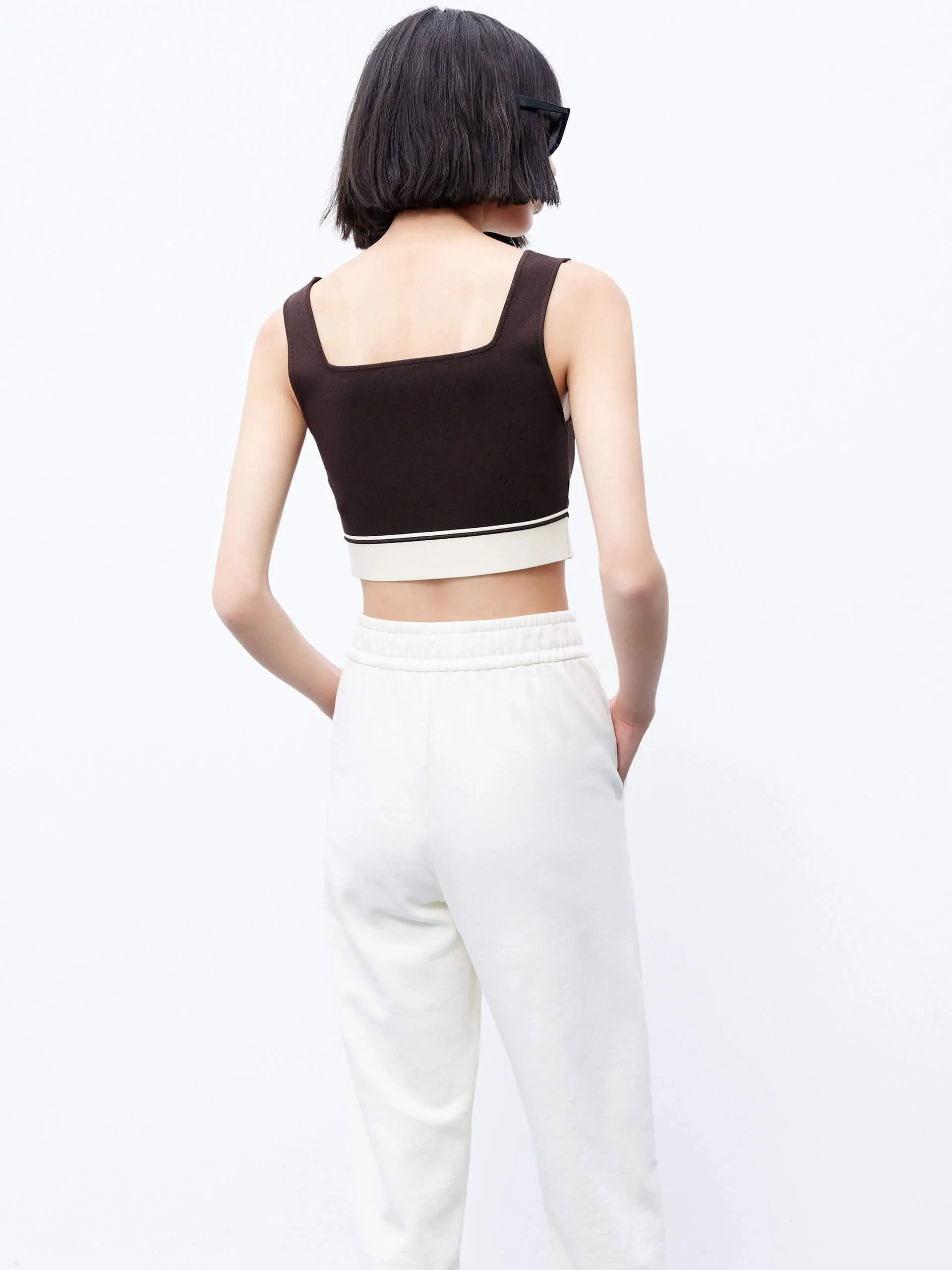 Cropped Tank Top sold by Mo&Co product image thumbnail 2