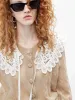 Include Detachable Collar Knit Cardigan sold by Mo&Co