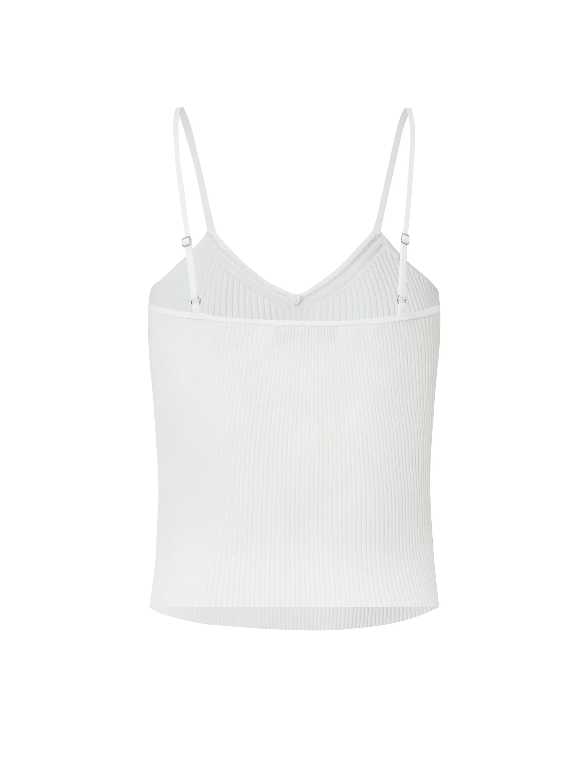 Slim Fit Knit Tank Top sold by Mo&Co product image thumbnail 5