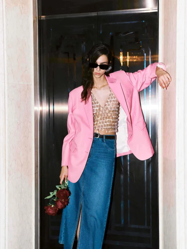 Oversized Tailored Blazer sold by Mo&Co
